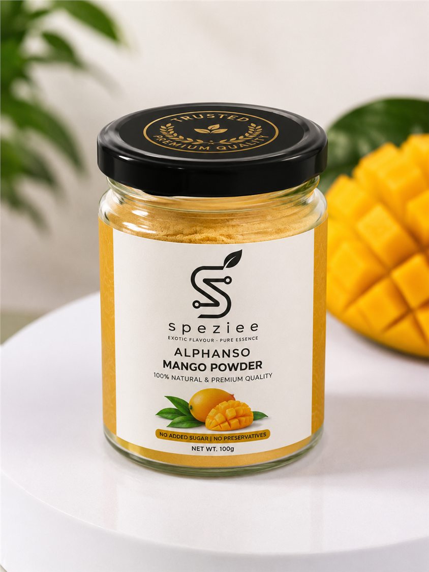 Speziee Alphonso mango powder jar