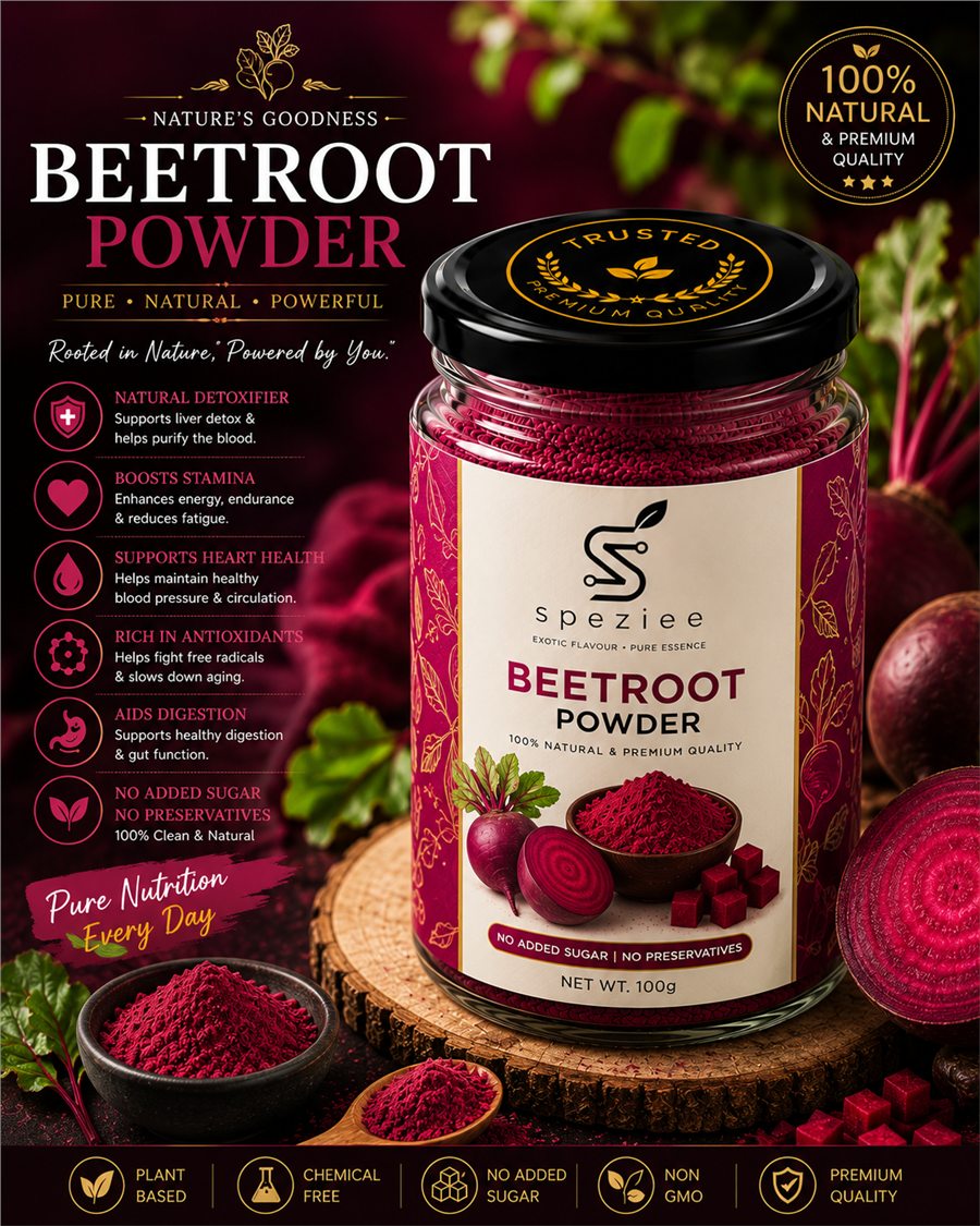 Speziee Beetroot Powder jar