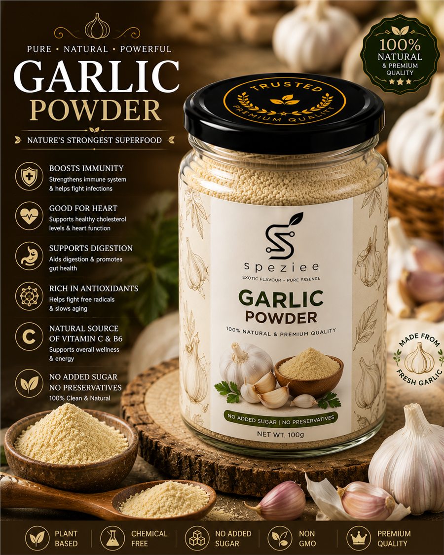 Speziee Garlic Powder jar