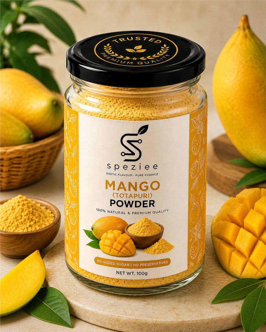 Speziee Totapuri Mango Powder jar